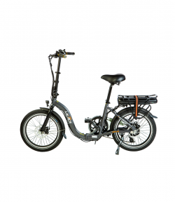 elektrische vouwfiets ambling a200 matgrijs