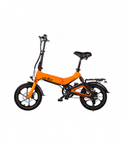 elektrische vouwfiets gemini g400 mat oranje 1