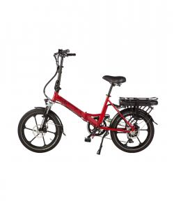 elektrische vouwfiets scamper s400 matrood